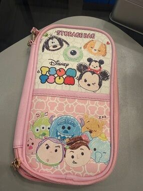 Disney Pink Tsum Tsum Character Pouch